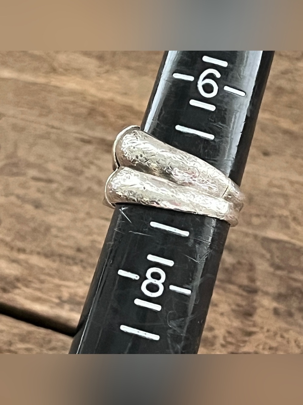🔴SALE🔴 Vintage 925 Sterling Silver Double Cat Bypass Wrap Ring Adjustable 7g - Picture 12 of 14